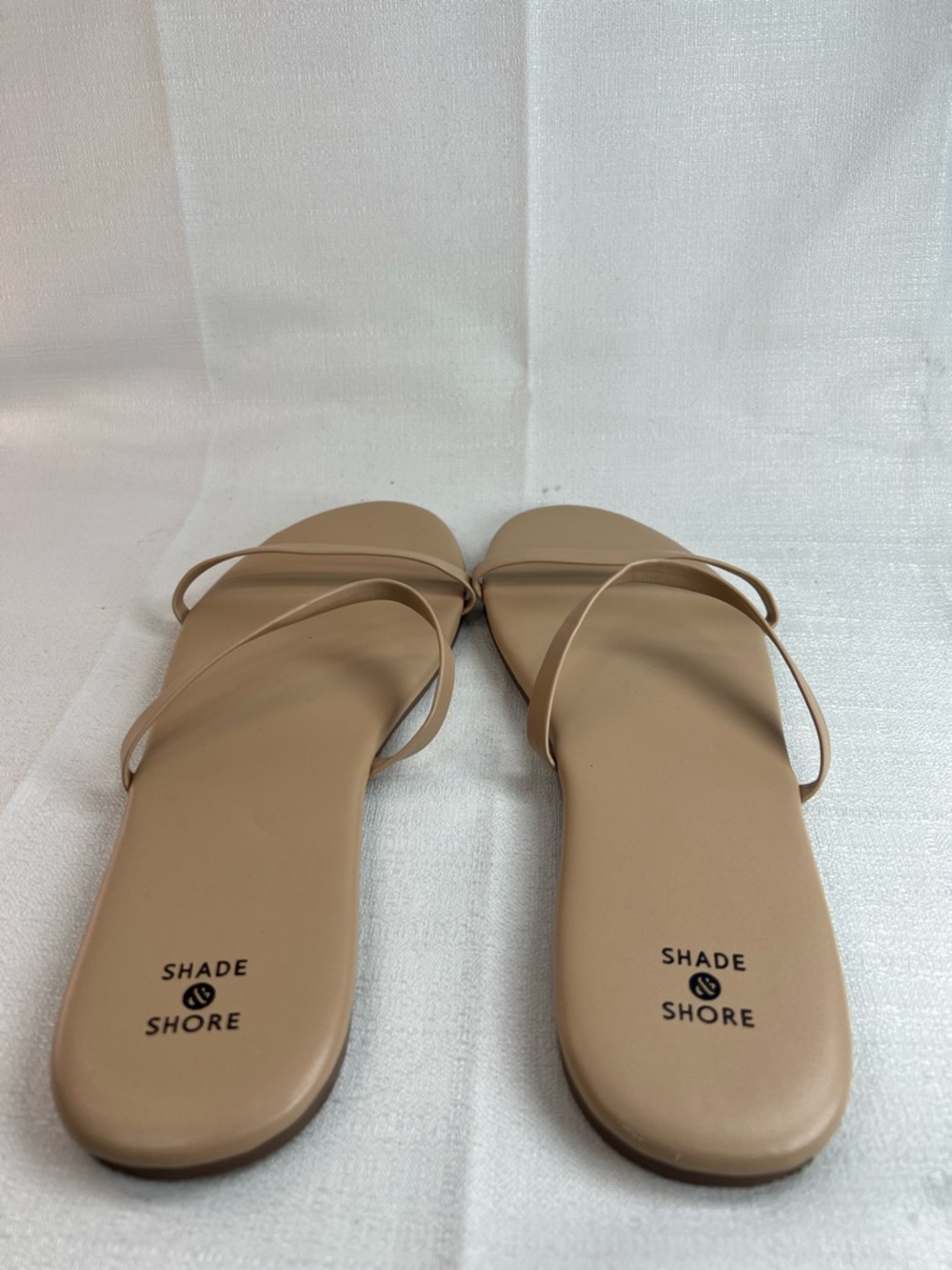 Shade & Shore, strapping tan sandals - Picture 3 of 4